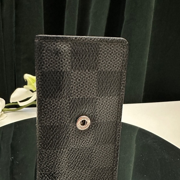 Louis Vuitton Key Cles Damier Graphite 6 key holder slots N62662 - Picture 8 of 8